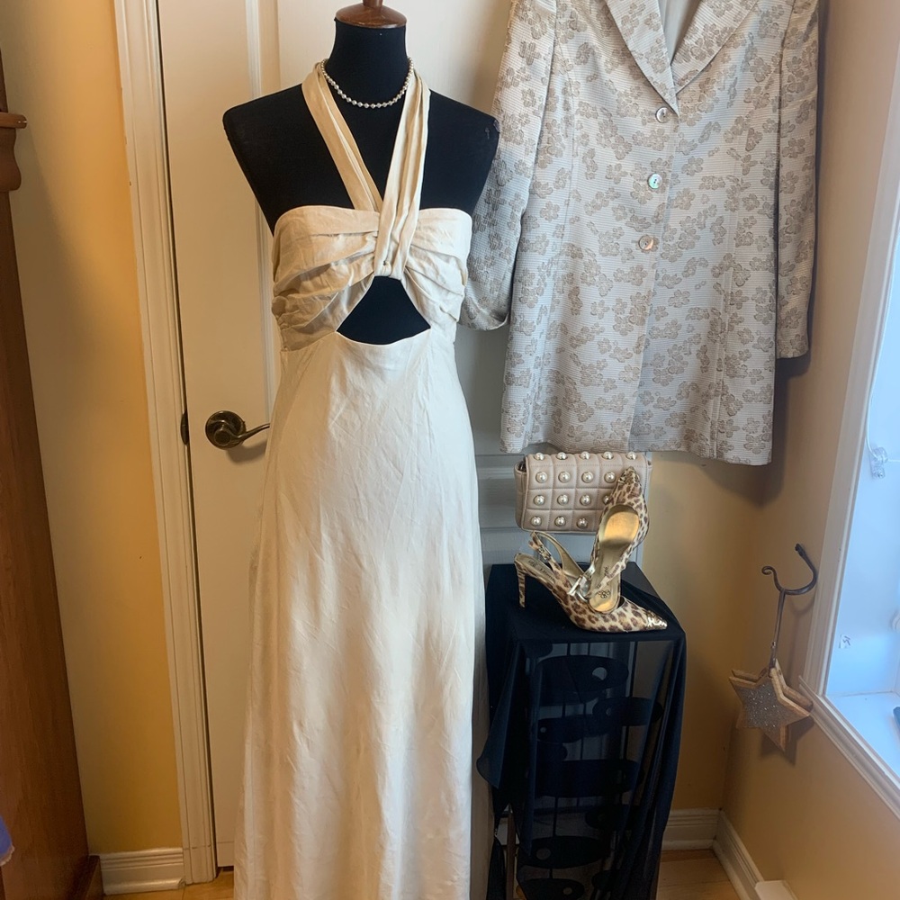 NWT linen maxi dress GIGI by Shona Joy